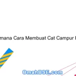 Bagaimana Cara Membuat Cat Campur Pasir?