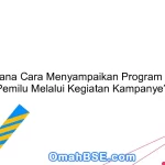 Bagaimana Cara Menyampaikan Program Peserta Pemilu Melalui Kegiatan Kampanye?