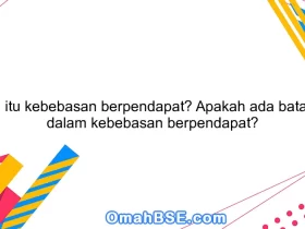 Apa itu kebebasan berpendapat? Apakah ada batasan dalam kebebasan berpendapat?