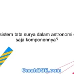 Apa itu sistem tata surya dalam astronomi dan apa saja komponennya?