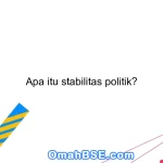 Apa itu stabilitas politik?