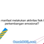 Apa manfaat melakukan aktivitas fisik bagi perkembangan emosional?