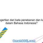 Apa pengertian dari kata penekanan dan kata seru dalam Bahasa Indonesia?