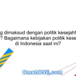 Apa yang dimaksud dengan politik kesejahteraan di Indonesia? Bagaimana kebijakan politik kesejahteraan di Indonesia saat ini?