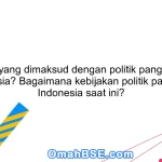 Apa yang dimaksud dengan politik pangan di Indonesia? Bagaimana kebijakan politik pangan di Indonesia saat ini?