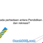 Apakah ada perbedaan antara Pendidikan Jasmani dan rekreasi?