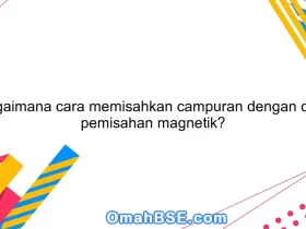 Bagaimana cara memisahkan campuran dengan cara pemisahan magnetik?