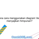 Bagaimana cara menggunakan diagram Venn untuk menyajikan himpunan?