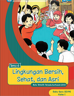 Buku Guru Tema 6: Lingkungan Bersih, Sehat, dan Asri SD/MI Kelas I