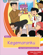 Buku Guru Tema 2: Kegemaranku SD/MI Kelas I