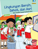 Buku Siswa Tema 6: Lingkungan Bersih, Sehat, dan Asri SD/MI Kelas I