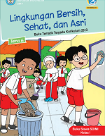 Buku Siswa Tema 6: Lingkungan Bersih, Sehat, dan Asri SD/MI Kelas I