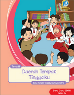 Buku Guru Tema 8: Tempat Tinggalku SD/MI Kelas IV